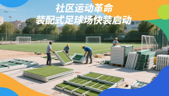「社區運動革命」：裝配式足球場24小時快裝技術破解用地難題